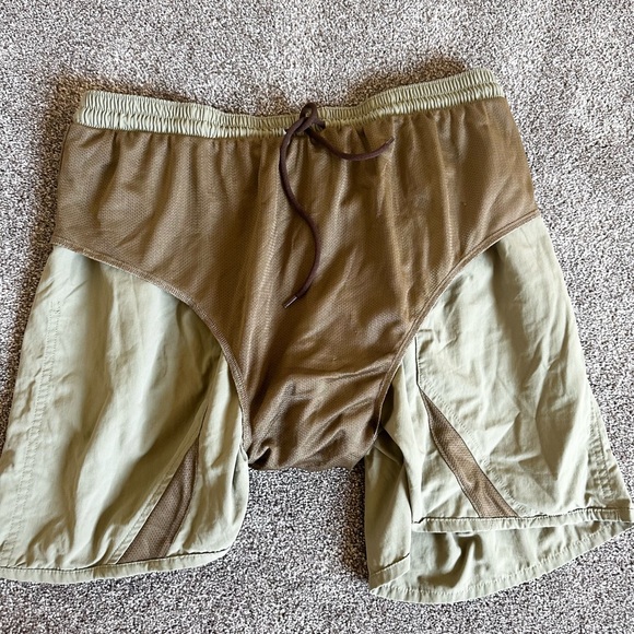 Duck Camp Premium Outdoor Goods Scout Shorts Drawstring Elastic Waist Green XL - Picture 6 of 10